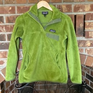 PATAGONIA Synchilla Re-tool Snap-T Fleece Pullover XS green